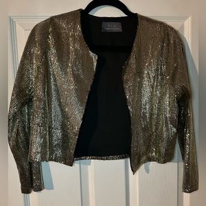 Brand: PJK  style : gold/black. Some sequin fallout